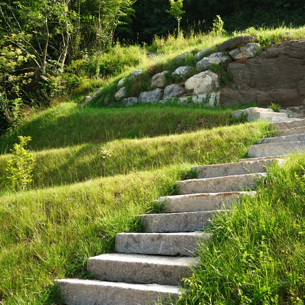 Einblick Treppen